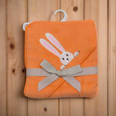 Luna Little Bunny Baby Hooded Bath Towel